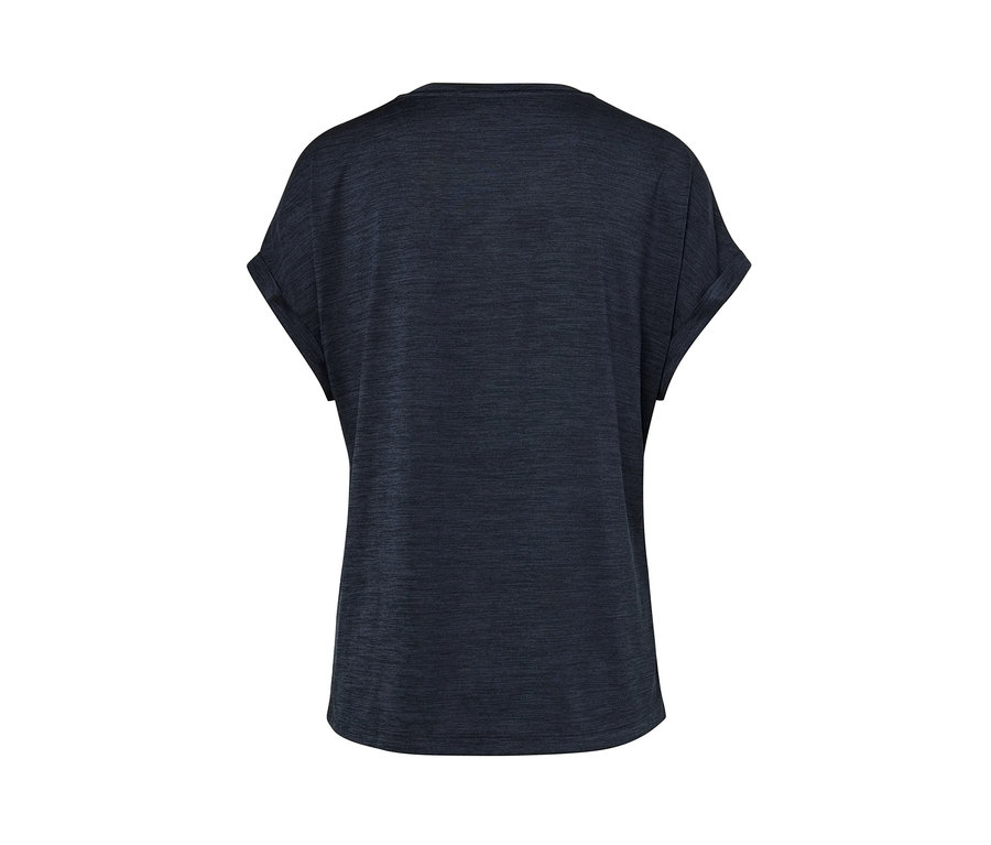 Sötétkék női funkcionális felső.