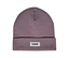 hummel® »HMLJR Knit Beanie«, lila. Lila kötött sapka felhajtott szegéllyel és fehér hummel® logócímkével.