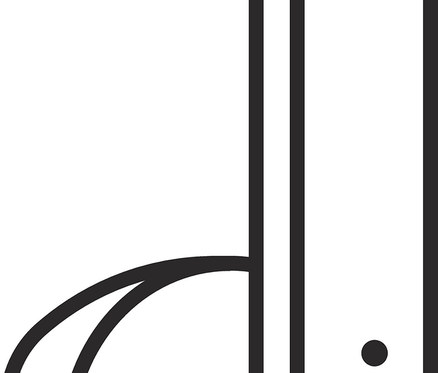 Fekete-fehér grafika egy multifunkciós nyakpántról.