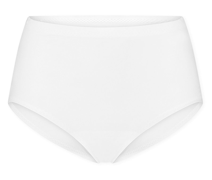 Egy fehér SCHIESSER Maxi-Slip fehér háttér előtt.