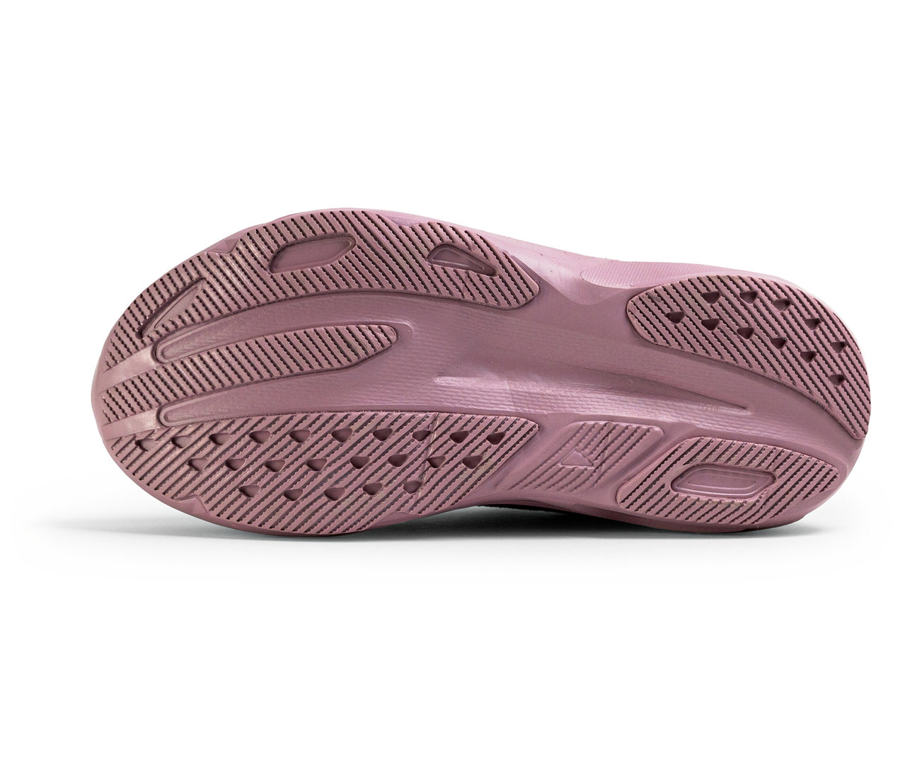 Egy mauve shadow színű FILA Retron női sneaker talpa.