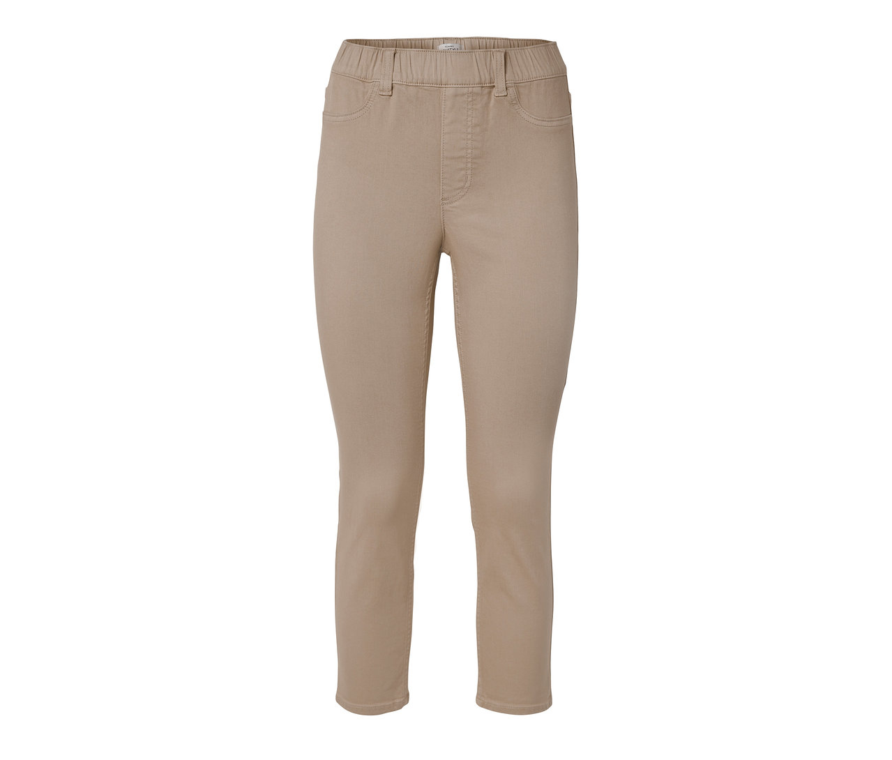 Bézs 7/8-os treggings.