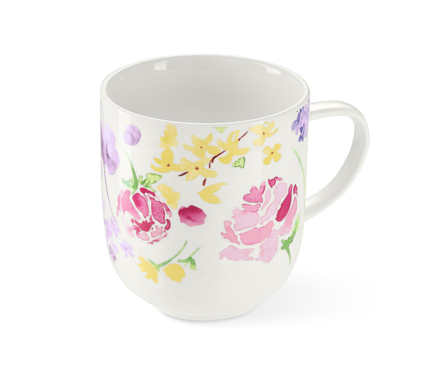 Egy virágos nagy bögre.