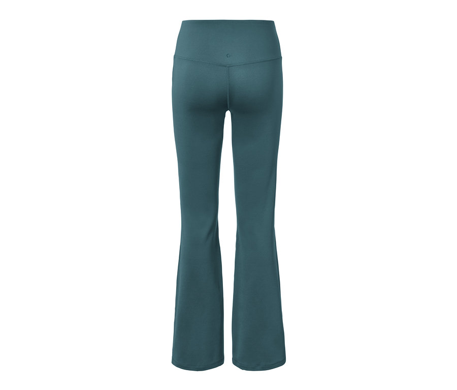 Alakformáló sportnadrág, sötét smaragdzöld.