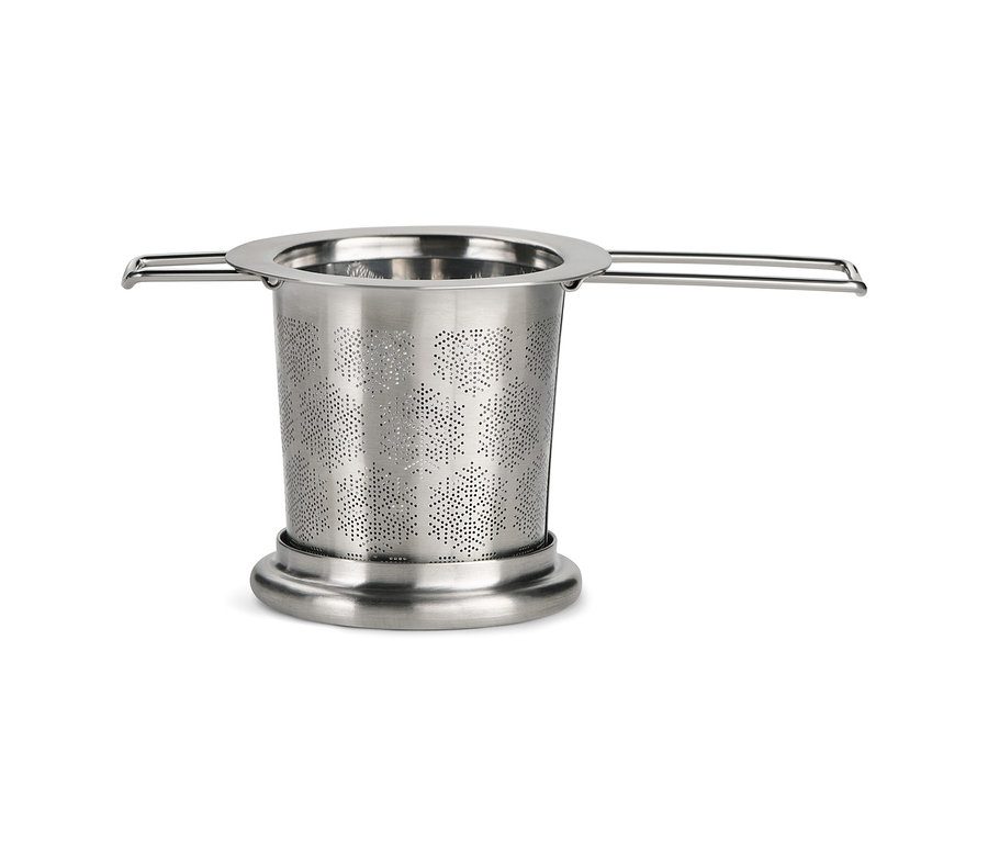 Nemesacél teaszűrő.