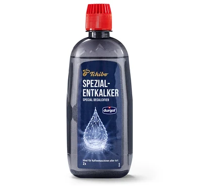 Egy üveg durgol® speciális vízkőmentesítő, 400 ml, piros kupakkal, fehér háttér előtt.