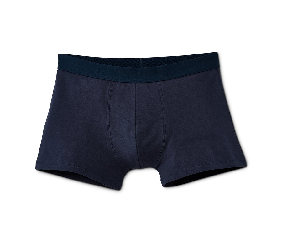 Tengerészkék 5 darabos férfi boxer alsónadrág.