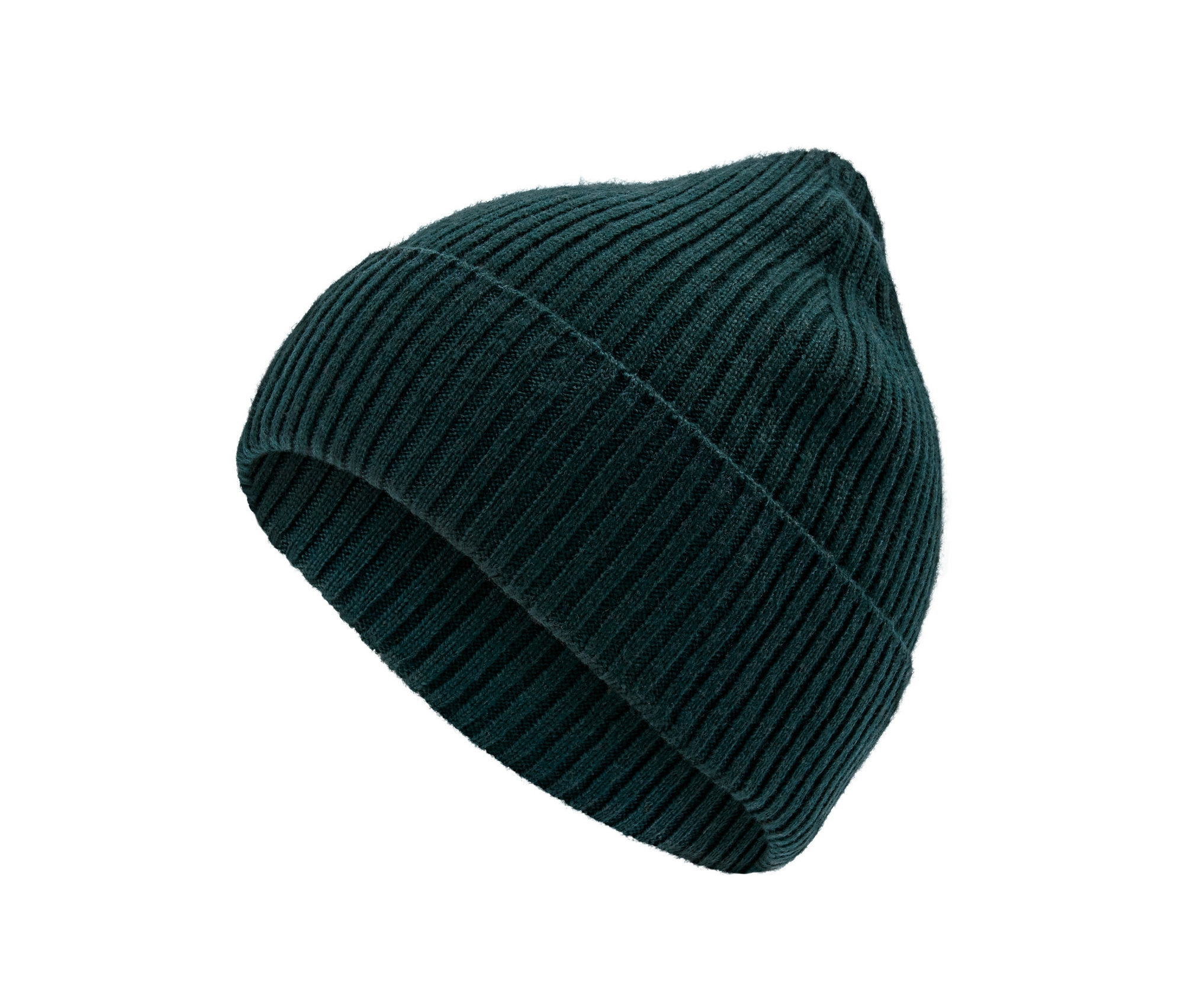 Kötött sapka közelről.