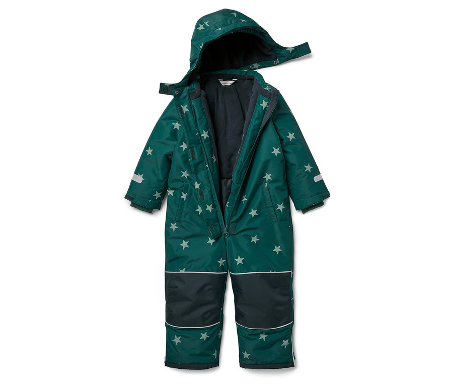 Zöld, csillagmintás overall.