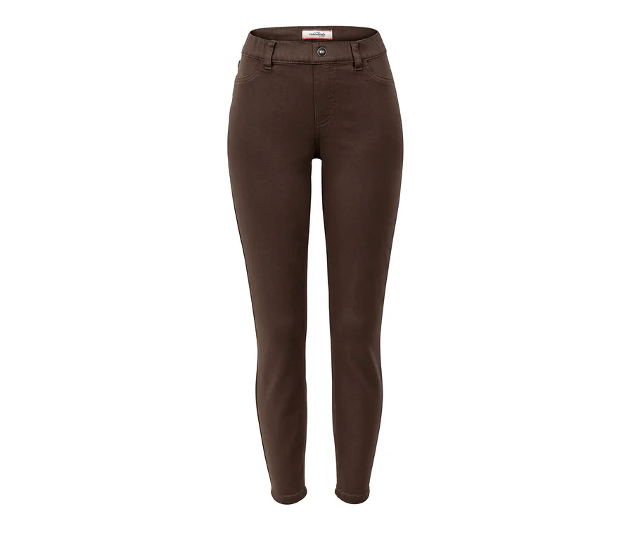 Barna treggings.