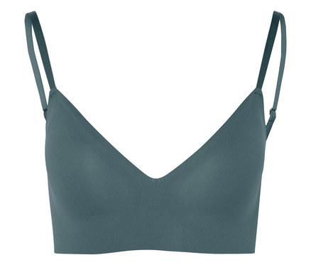 Női komfort melltartó, olajzöld