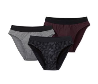 1x bordó, 1x melírozott szürke, 1x fekete-szürke paisley-mintás