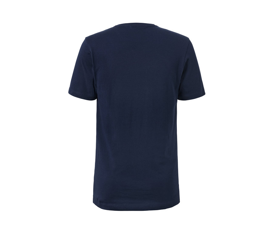 Sötétkék rövid ujjú férfi pizsama.