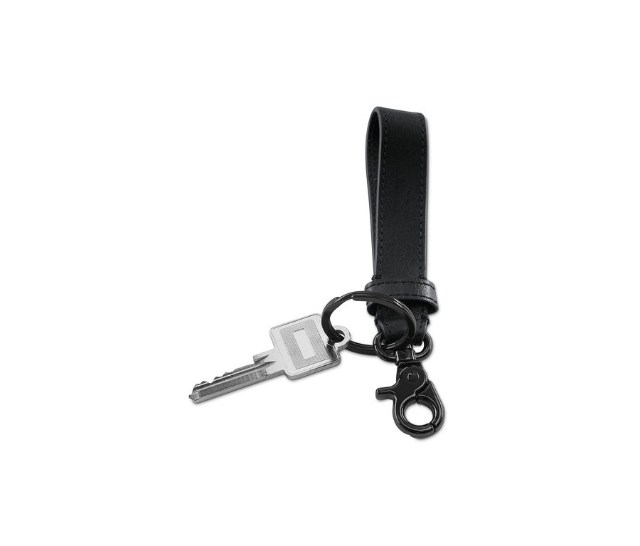 Kulcs a bőr ajándékkészlet kulcstartójával.