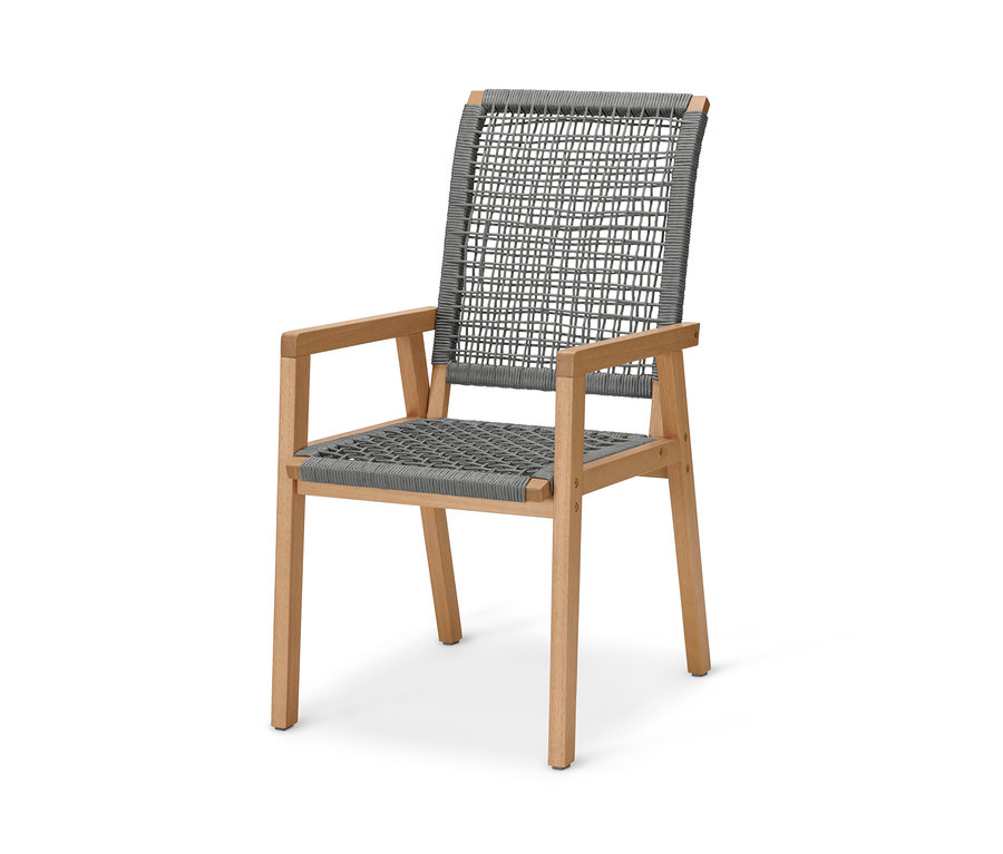 Kerti szék, textilhálós.