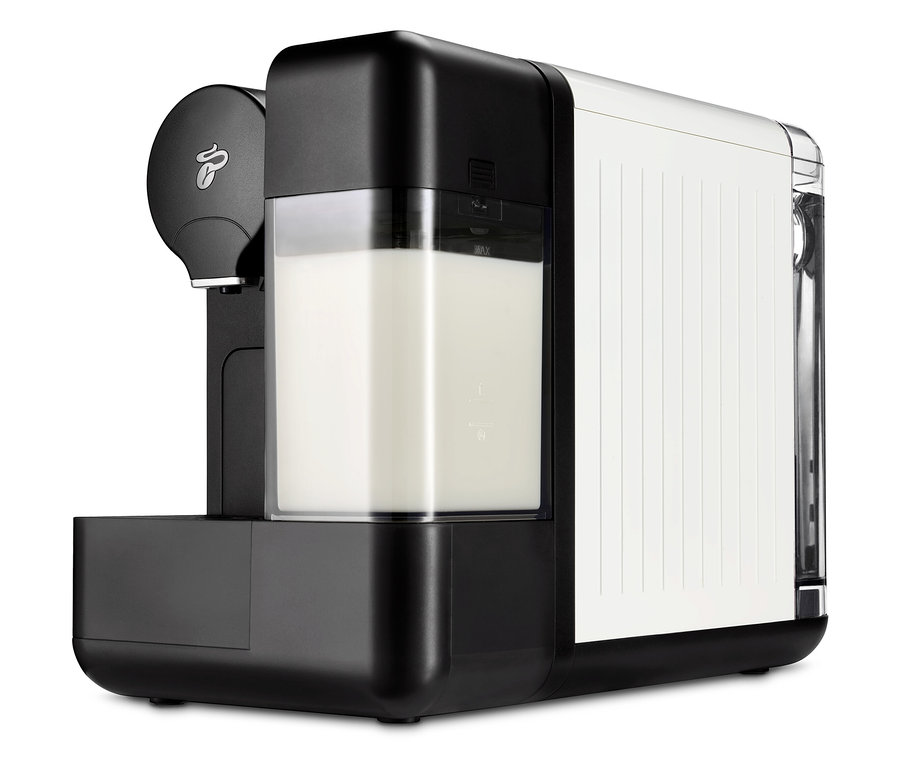 Fehér Cafissimo tej kávéfőző.