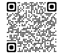 QR-kód fekete mintával fehér alapon.