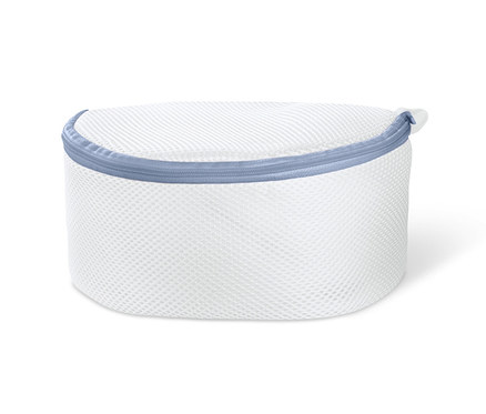 Egy fehér 2 mosóháló melltartóhoz, cipzárral.