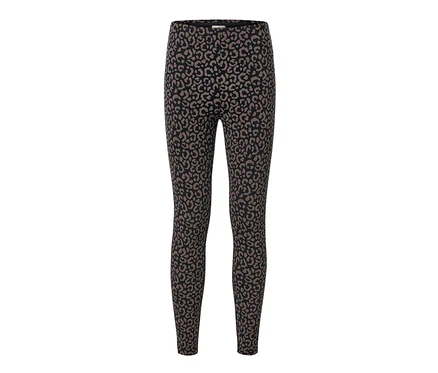 Női leggings, Punto di Roma, leopárdmintás.