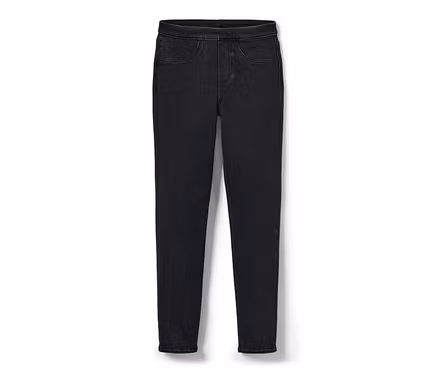 Egy fekete gyerek treggings – Fit »Jule« fekszik egy fehér háttéren.