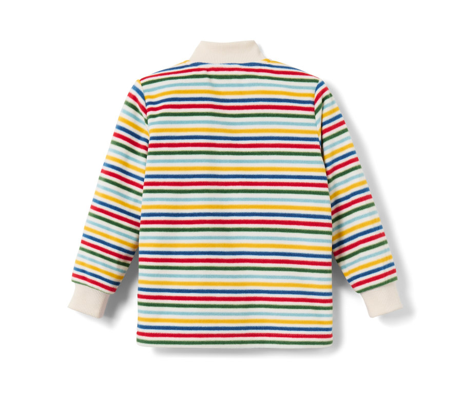 Csíkos Kisgyerek 3 az 1-ben kabát, sárga.