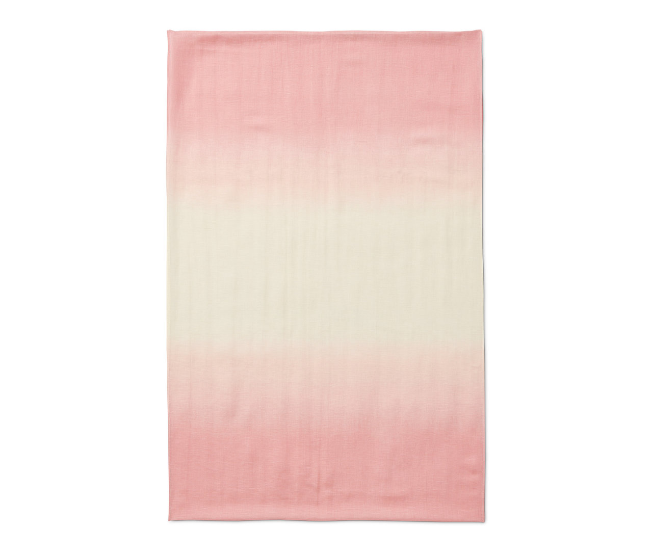 Krémszínű és rózsaszín ombré hatású női csősál.