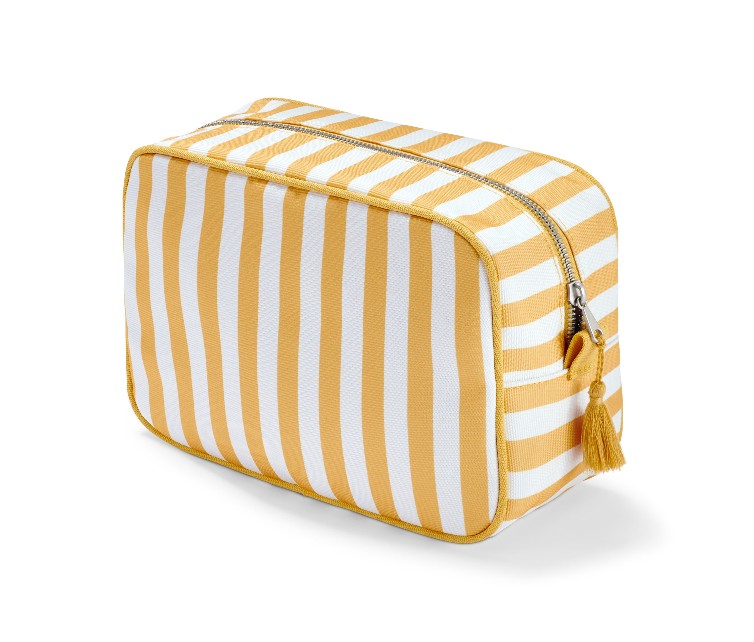 Sárga-fehér csíkos neszesszer.