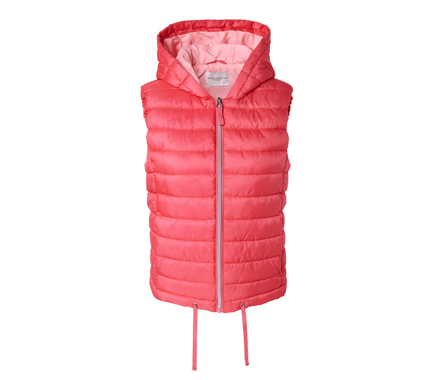 Kapucnis steppelt mellény.