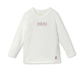 Krémfehér, színes »Mini &amp; Lovely« nyomott mintával