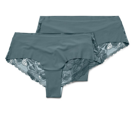 2 női brazil alsó, Magic Cut, olajzöld