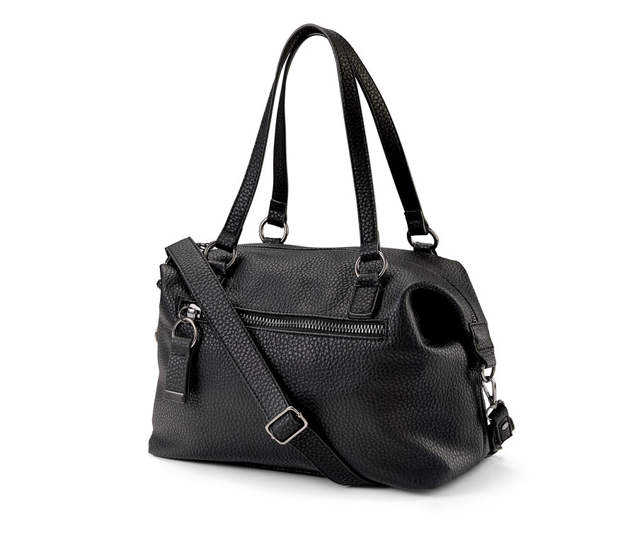 Fekete női válltáska.