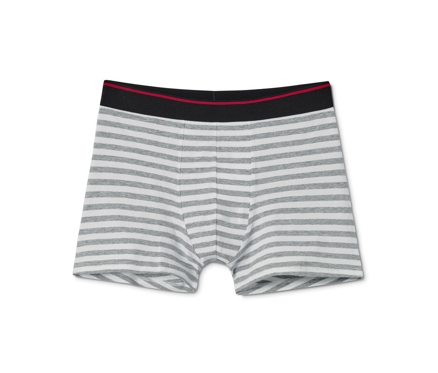 Szürke 5 darabos boxer szett.