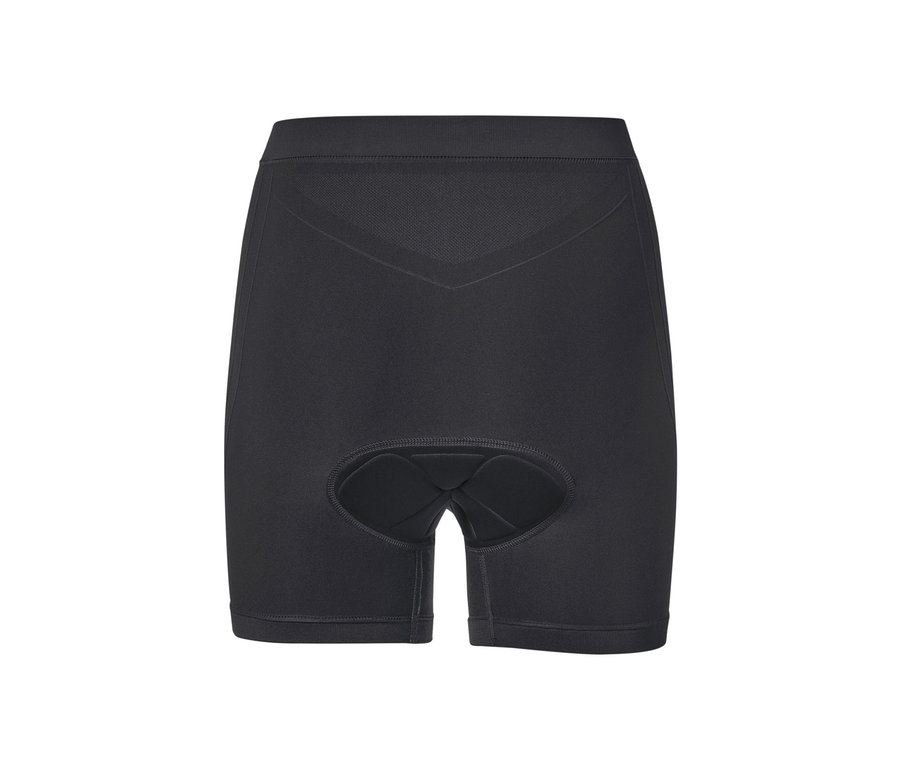 Fekete női kerékpáros alsónadrág.