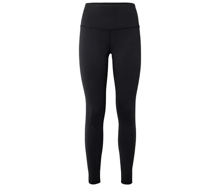 Fekete, magas derekú leggings.