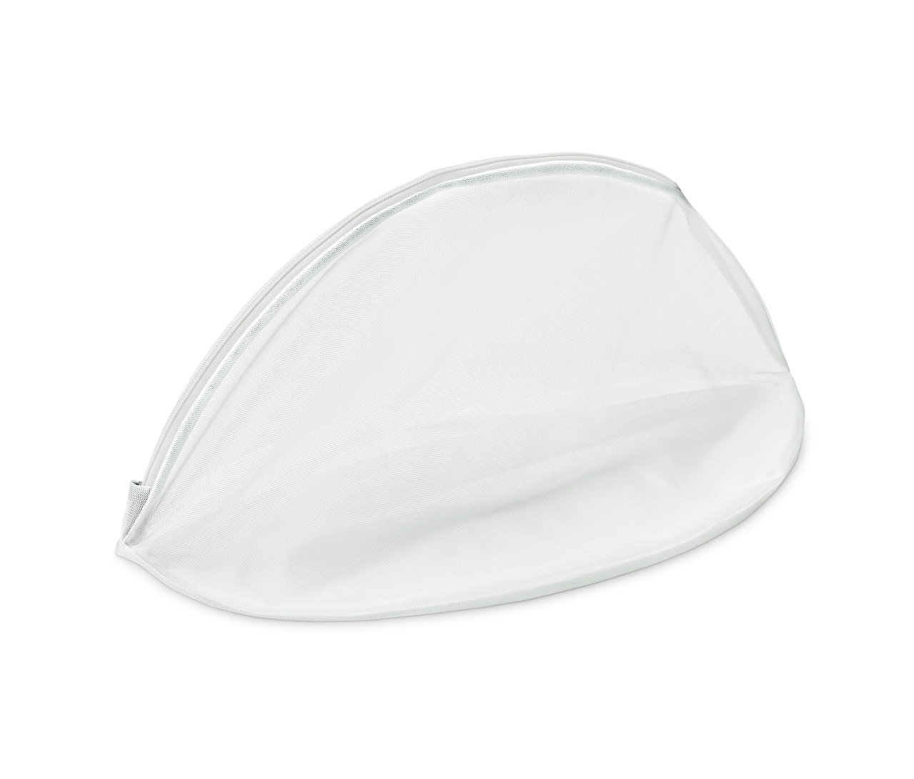 Egy fehér mosóháló.