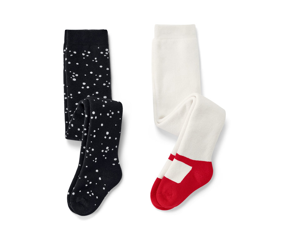 Két termo harisnyanadrág gyerekeknek és babáknak, balerina.