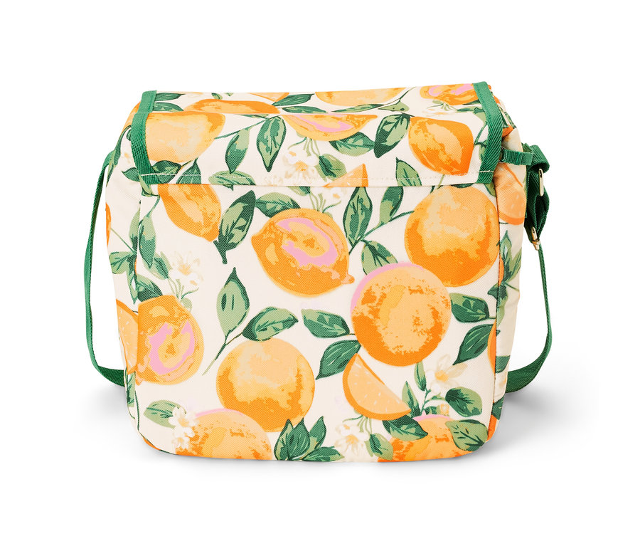 Citrusmintás mini hűtőtáska.