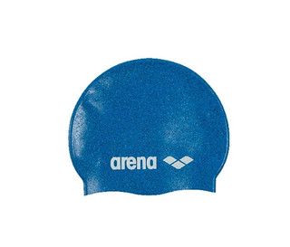 Kék arena Junior Silikon fürdősapka gyerekeknek.