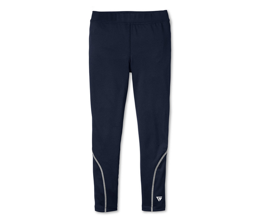 Egy sötétkék sportnadrág.