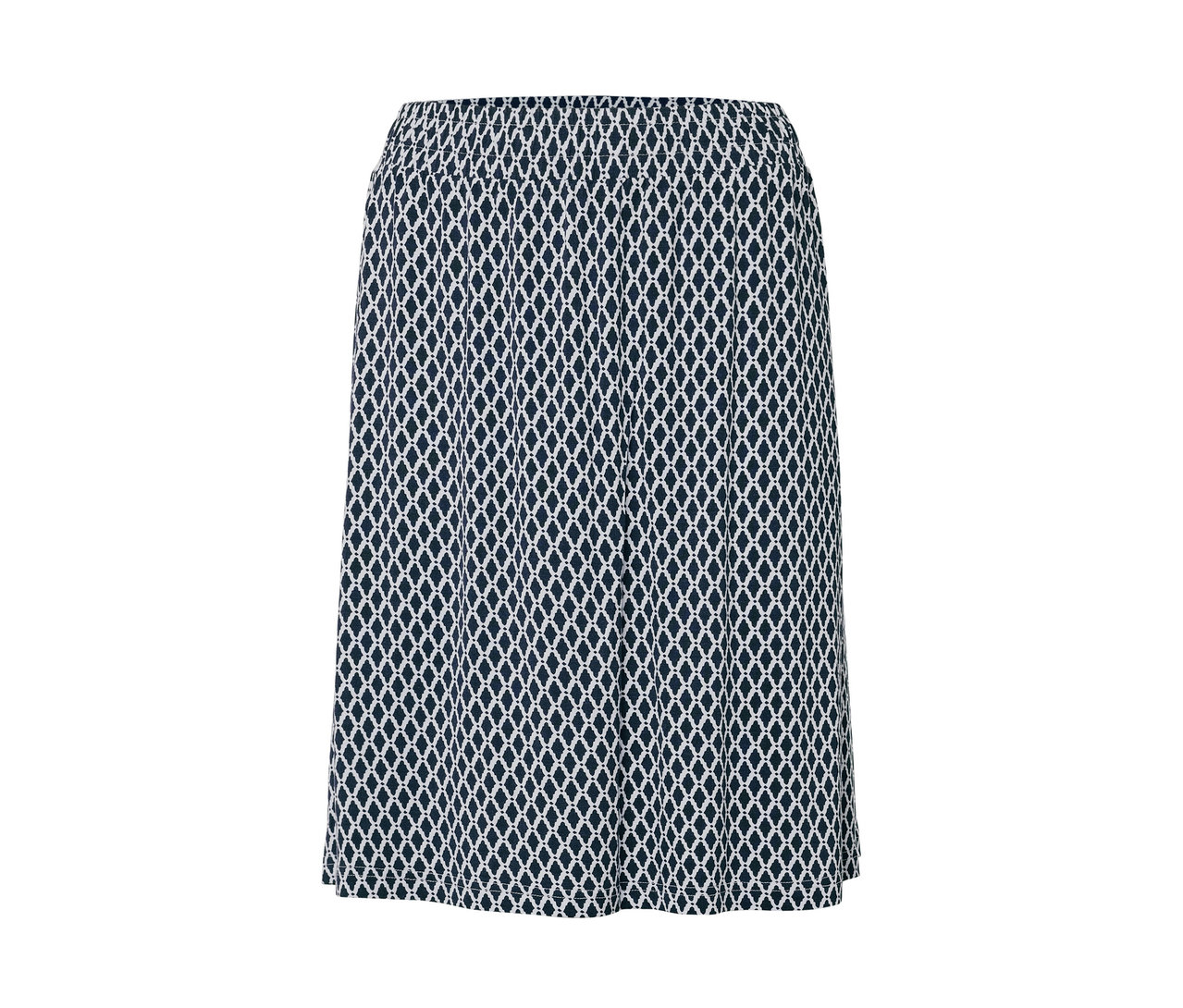 Mintás női jersey szoknya.