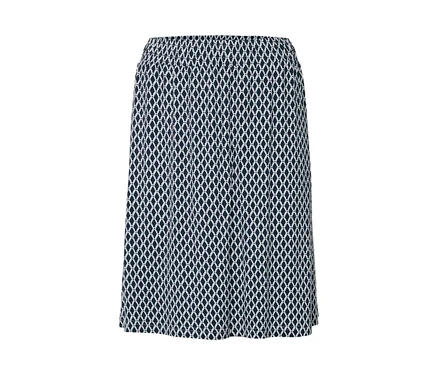 Mintás női jersey szoknya.