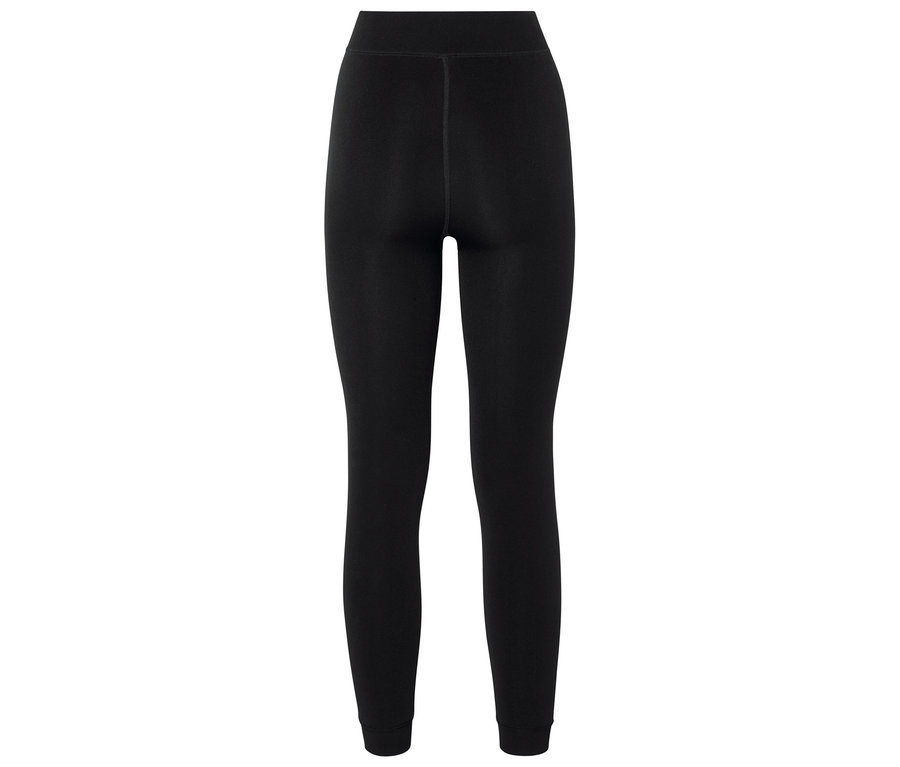 Fekete leggings, hátulnézet.