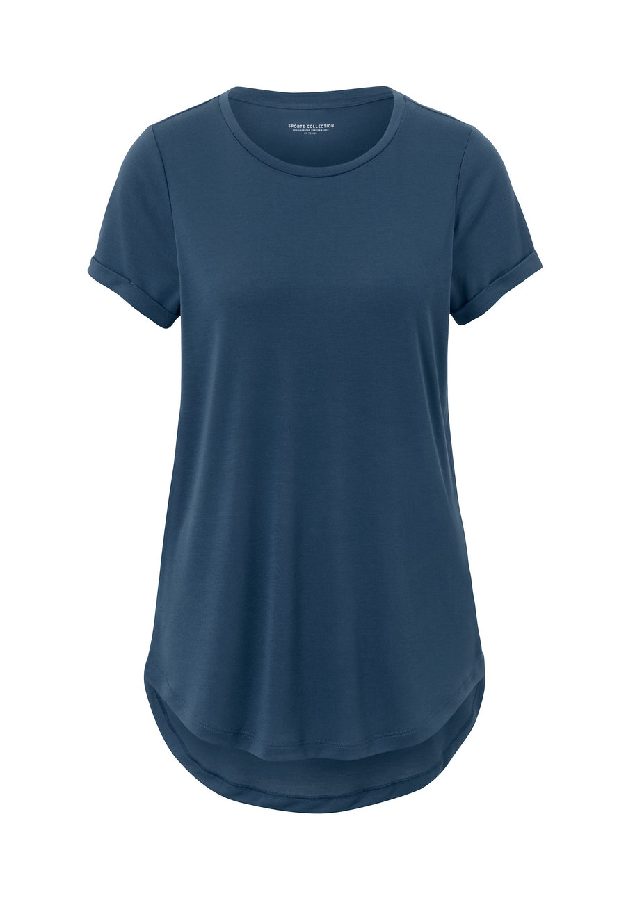 Női hosszú felső, sötétkék