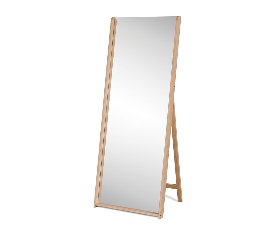 Bambuszkeretes álló tükör