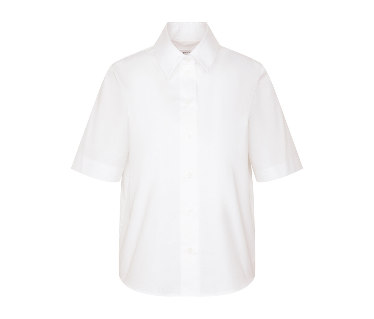 Fehér Seidensticker rövid ujjú blúz.