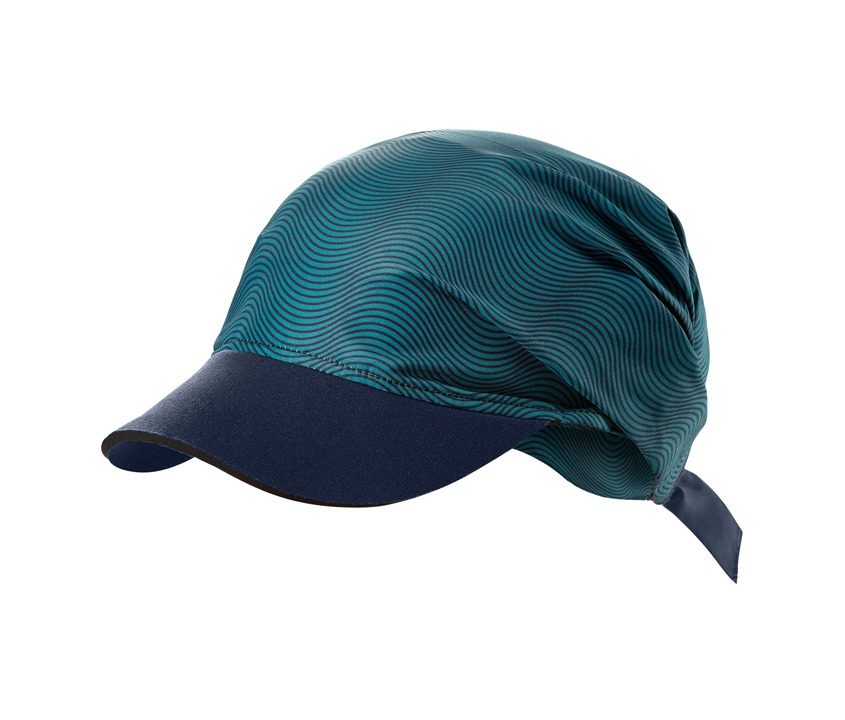 Egy kékeszöld, 2 az 1-ben napellenző, kék színben.