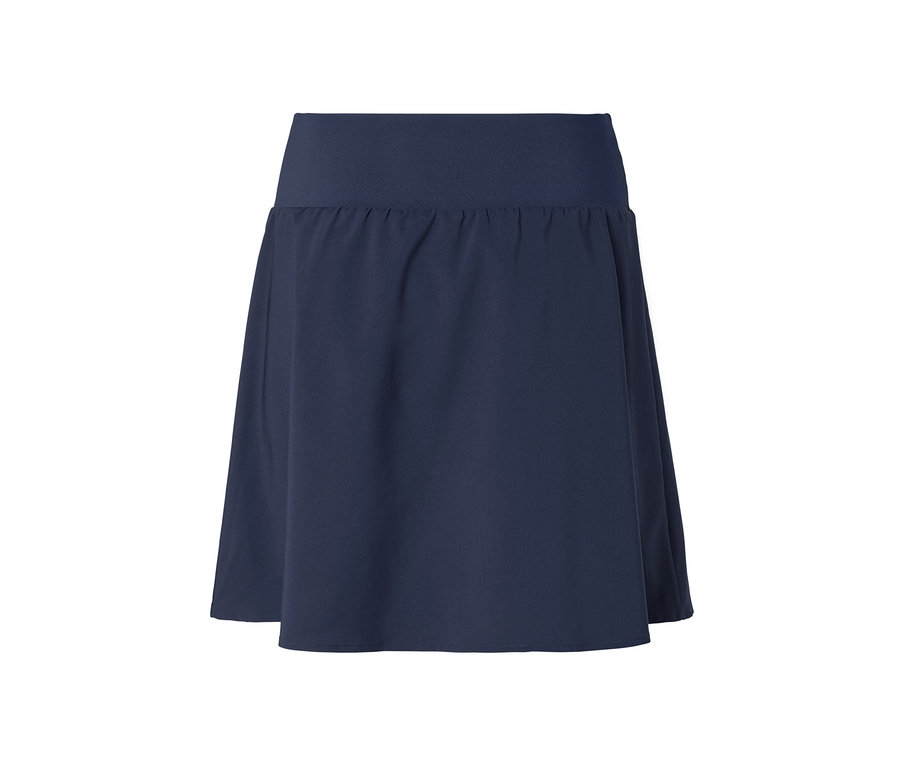 Sötétkék sportszoknya.