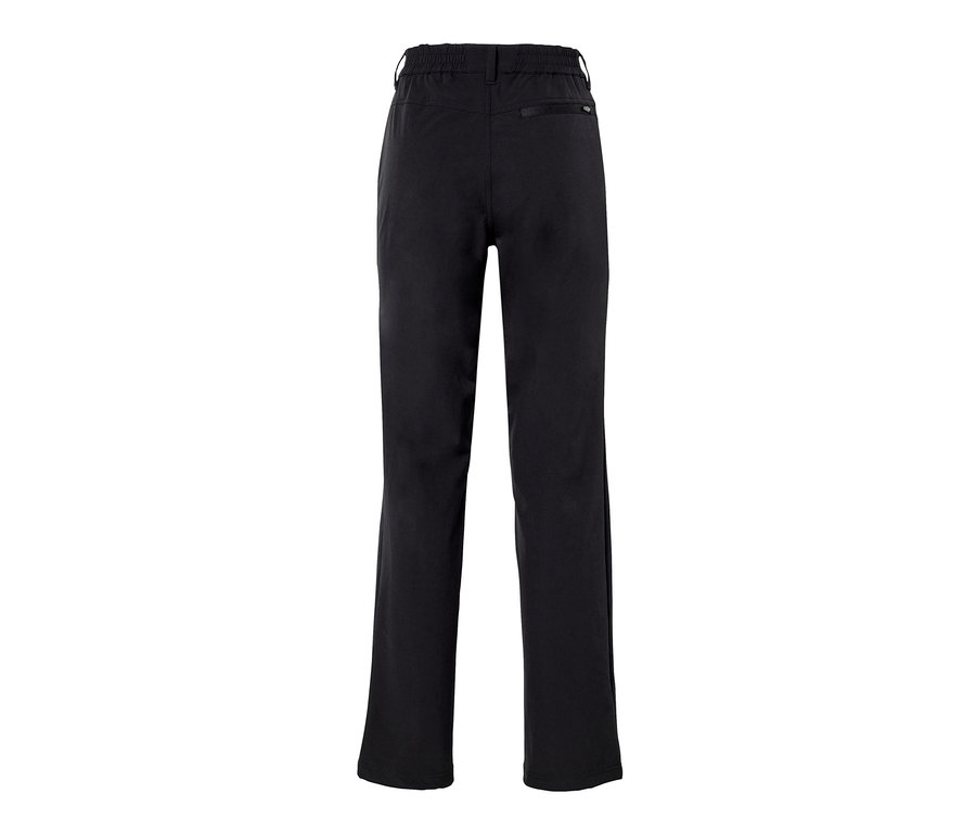 Fekete softshell nadrág.