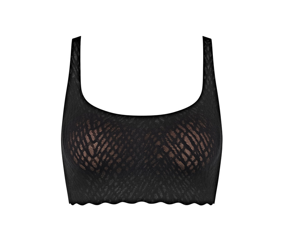 Fekete sloggi ZERO Feel Bliss top.