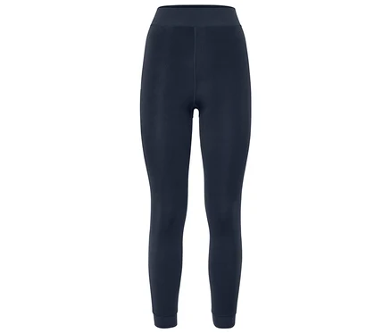 Tengerészkék, magas derekú leggings.